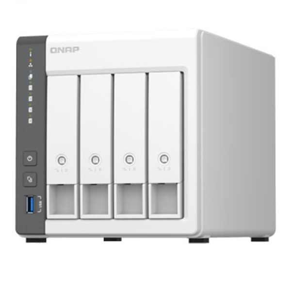 ذخیره ساز کیونپ مدل QNAP TS-433-4G رنگ سفید — تصویر ۲