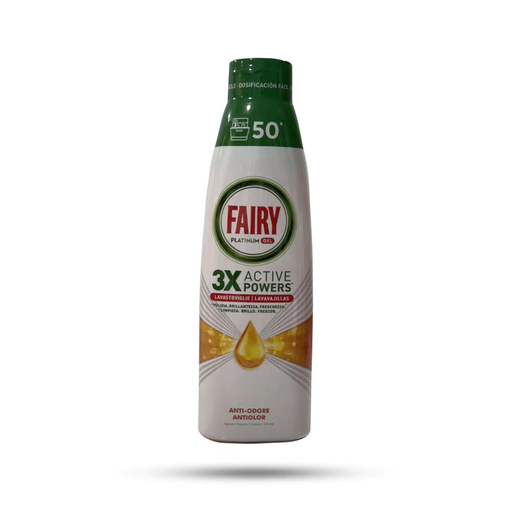 ژل ماشین ظرفشویی فیری مدل Platinum حجم 900 میل