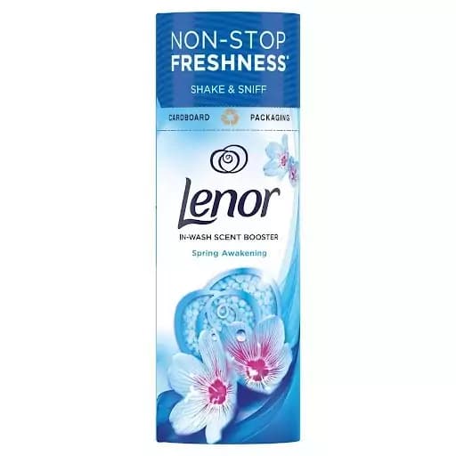 قرص خوشبو کننده لباس لنور 155 گرم رایحه گلهای بهاری | LENOR