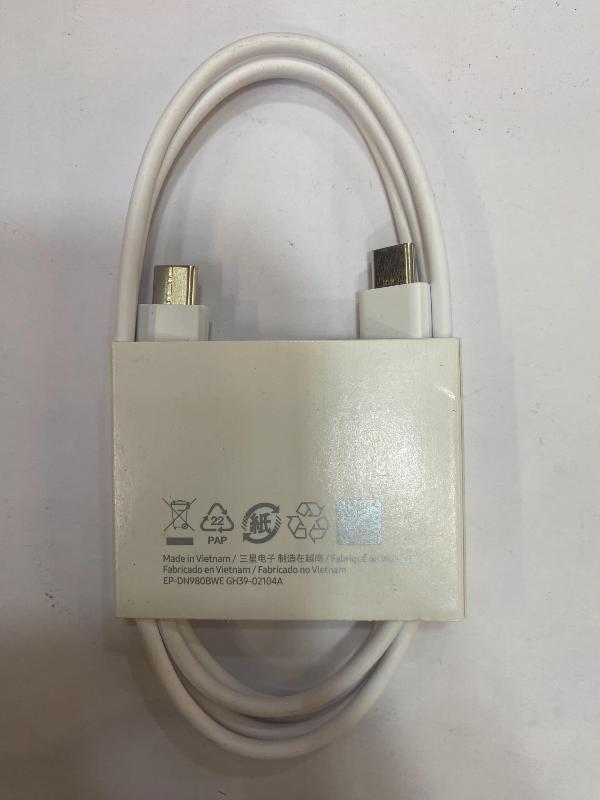 کابل شارژ سامسونگ دو سر تایپ سی s23