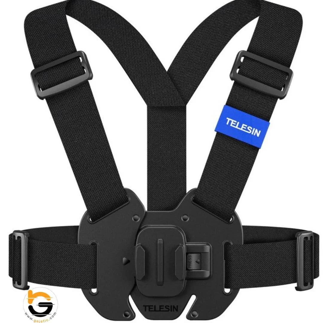 بند سینه‌ای Telesin Vest Chest Strap v2 مخصوص دوربین‌های اکشن