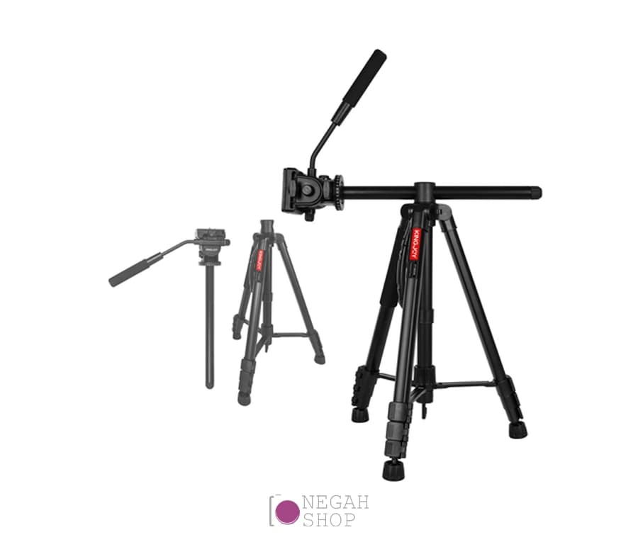 سه پایه مونوپاد دار KingJoy VT890H6 با قابلیت T شو