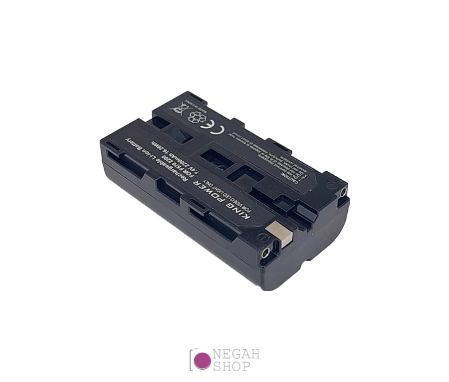 باتری دوربین King Power مدل NP-F570 با ظرفیت 2200 میلی آمپر — تصویر ۴