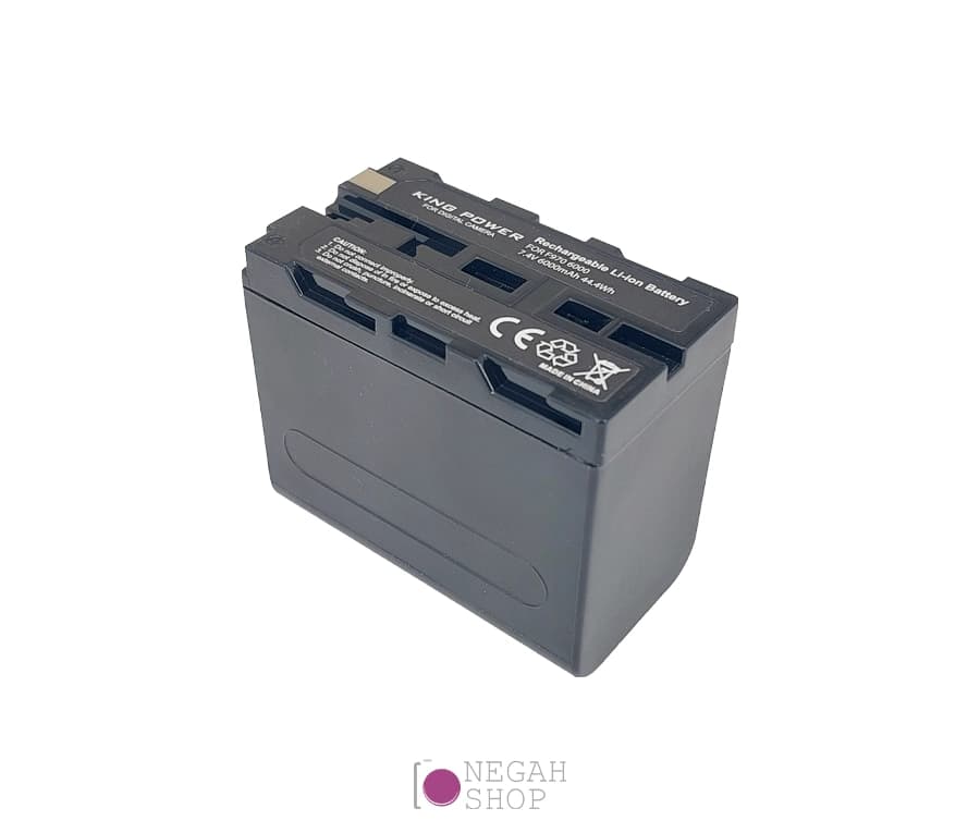 باتری دوربین King Power مدل NP-F970 با ظرفیت 6000 میلی آمپر — تصویر ۳