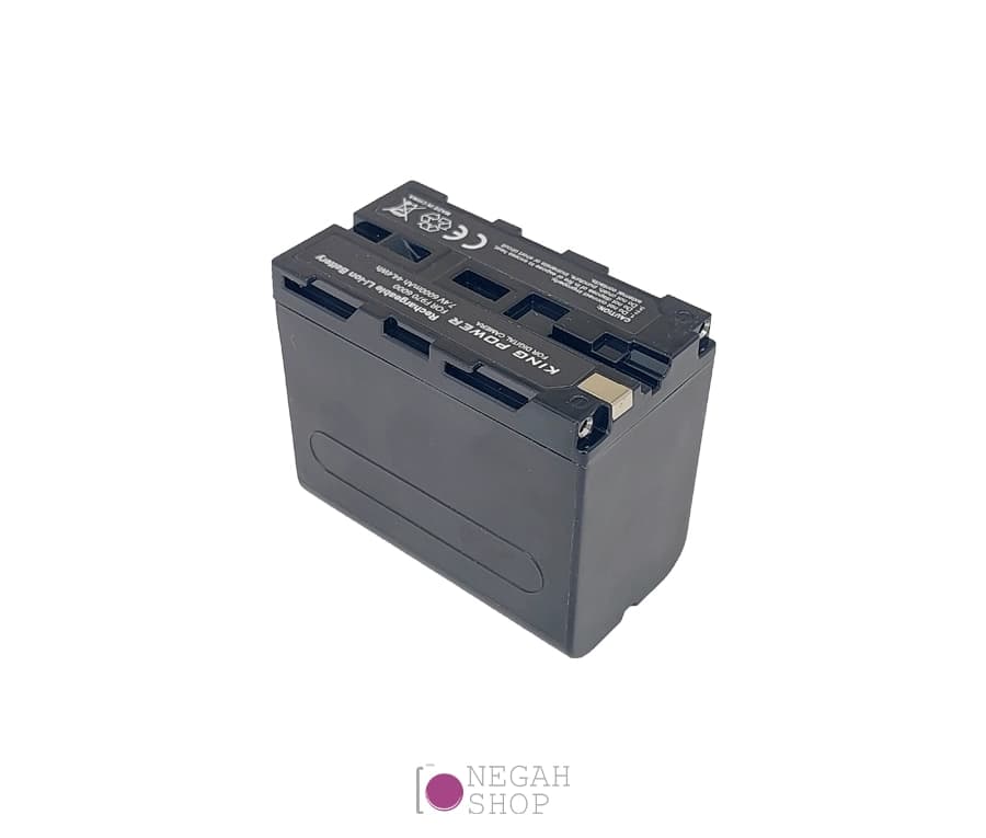 باتری دوربین King Power مدل NP-F970 با ظرفیت 6000 میلی آمپر — تصویر ۴