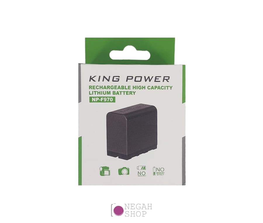 باتری دوربین King Power مدل NP-F970 با ظرفیت 7800 میلی آمپر — تصویر ۶