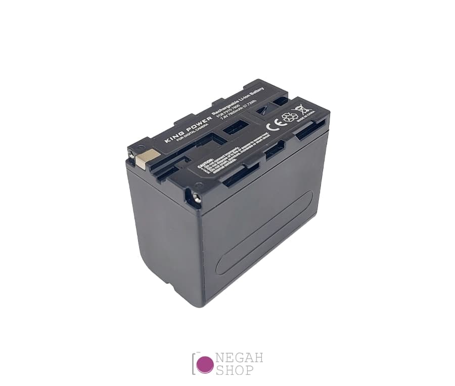 باتری دوربین King Power مدل NP-F970 با ظرفیت 7800 میلی آمپر — تصویر ۴