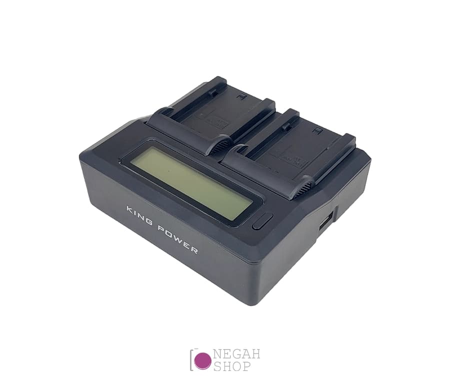 شارژر دوبل King Power مناسب برای باتری FZ-100 — تصویر ۴