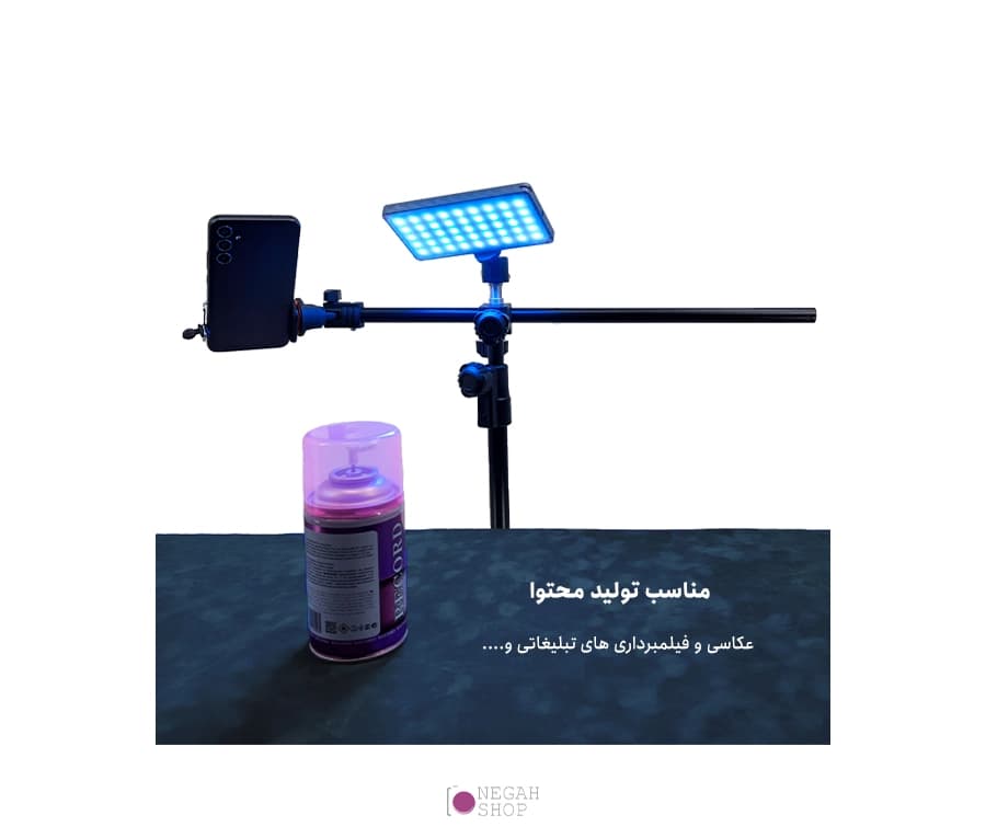 سه پایه موبایل افقی (t170) Zomei M6 — تصویر ۶