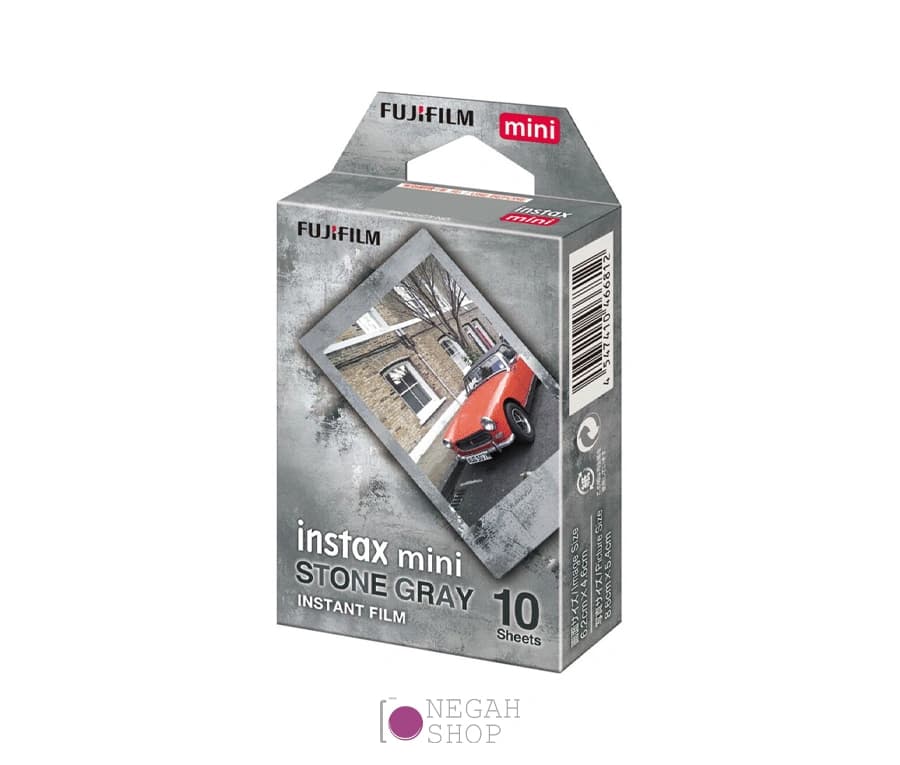 فیلم دوربین FujiFilm Instax Mini مدل Stone Gray بسته 10 تایی