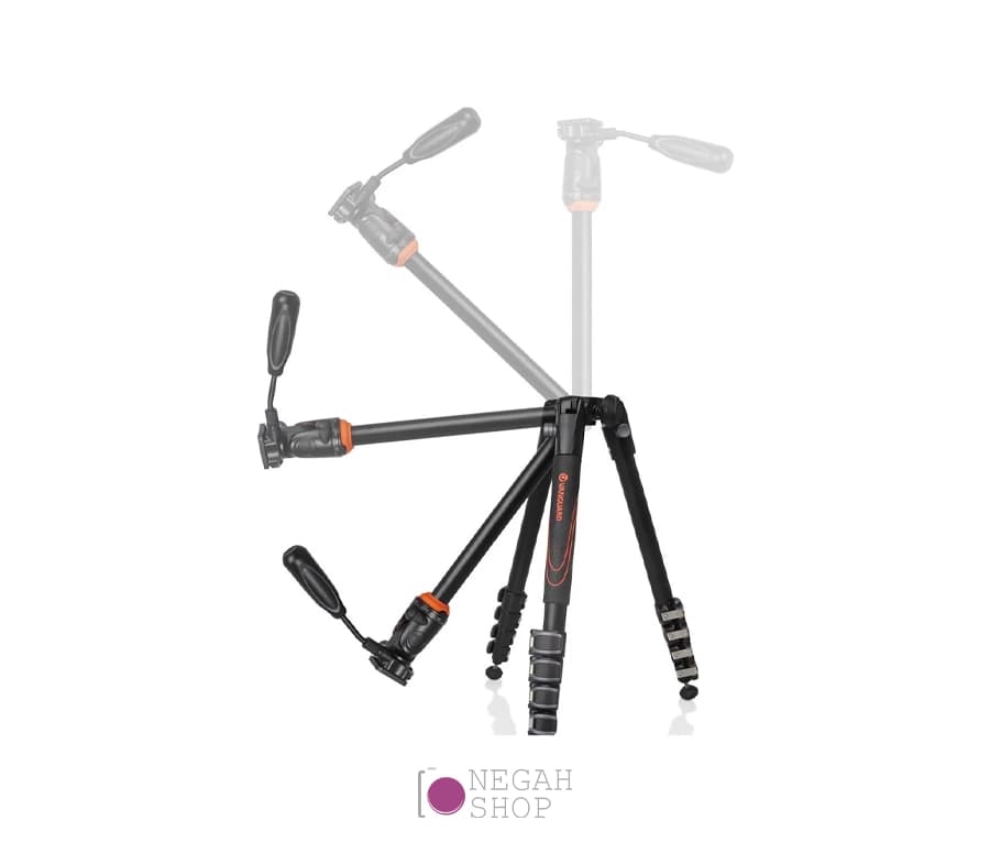 سه پایه دوربین عکاسی ونگارد مدل Vanguard VEO 235AP با قابلیت T شو — تصویر ۳
