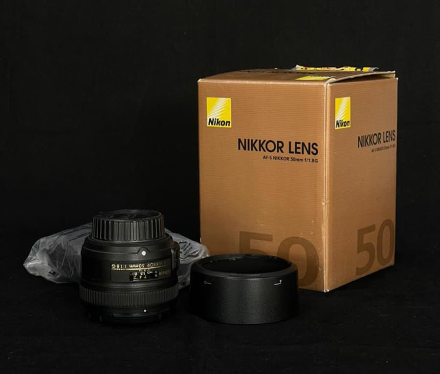 لنز Nikon 50 f1.8G دست دوم