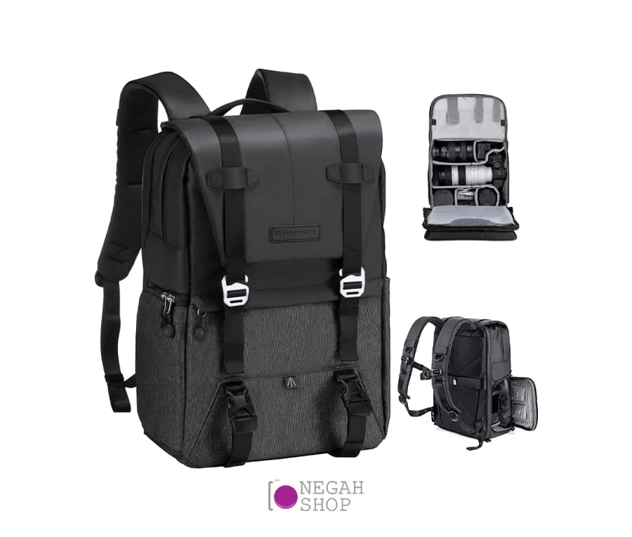 کیف کوله پشتی دوربین K&F 13.087A — تصویر ۳