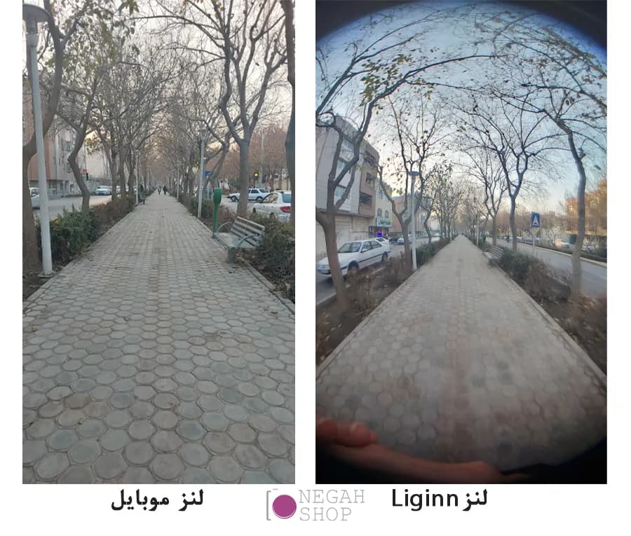 لنز گوشی موبایل فیش آی Liginn L‑823 با زاویه خیلی باز و بدنه فلزی — تصویر ۸
