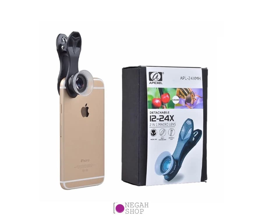 لنز گوشی موبایل ماکرو Apexel APL-24XMH — تصویر ۵