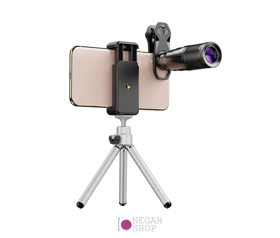 کیت لنز گوشی موبایل 4 تایی APEXEL Telephoto 22X — تصویر ۲