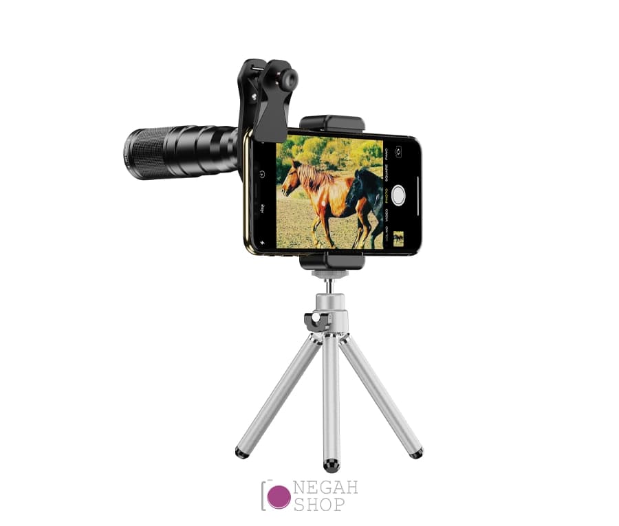 کیت لنز گوشی موبایل 4 تایی APEXEL Telephoto 22X — تصویر ۳