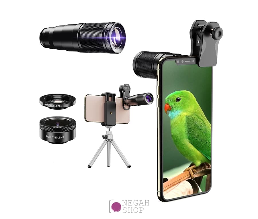 کیت لنز گوشی موبایل 4 تایی APEXEL Telephoto 22X