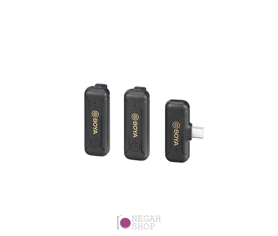 میکروفون بویا BOYA BY-WM3T2-U2 For Type-C دو کاربره — تصویر ۲
