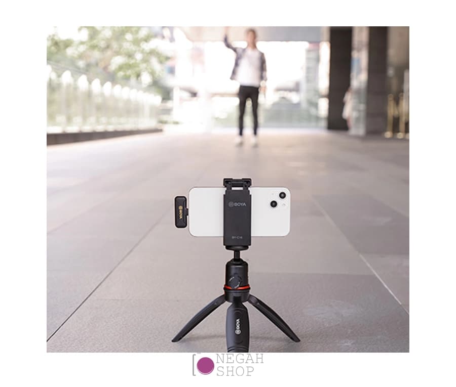 میکروفون بی سیم بویا Boya BY-WM3T2-D2 For Lightning دو کاربره — تصویر ۷