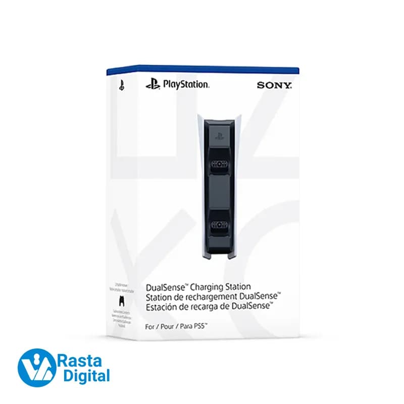 پایه شارژر دسته بازی پلی استیشن 5 سونی DualSense PS5 charging Station — تصویر ۶