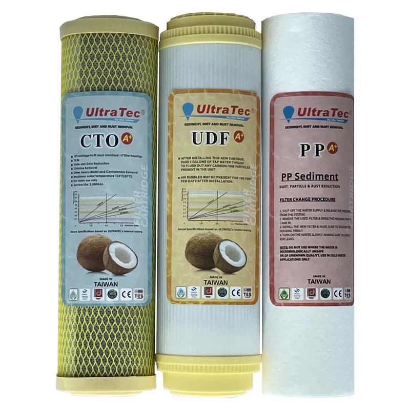 فیلترجات تصفیه آب خانگی UltraTec (ساخت ایران)
