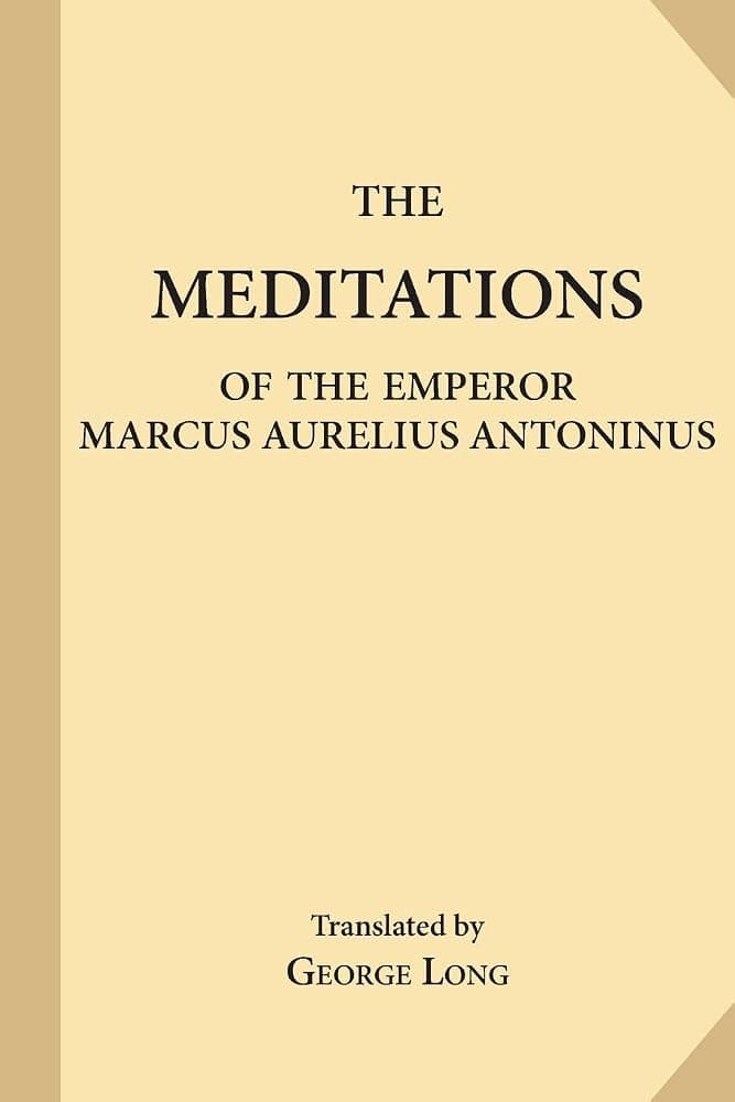 کتاب The Meditations of the Emperor (تأملات امپراتور) اثر مارکوس اورلیوس آنتونینوس نسخه PDF انگلیسی