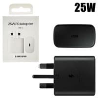 آداپتور شارژر 3 پین برد PD 25W Samsung EP-T2510 Solum پک سفید 2025 اورجینال NFC دار