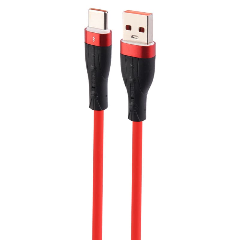 کابل تایپ سی فست شارژ 5 آمپر شوش SH140C+ طول 1.1 متر — تصویر ۲