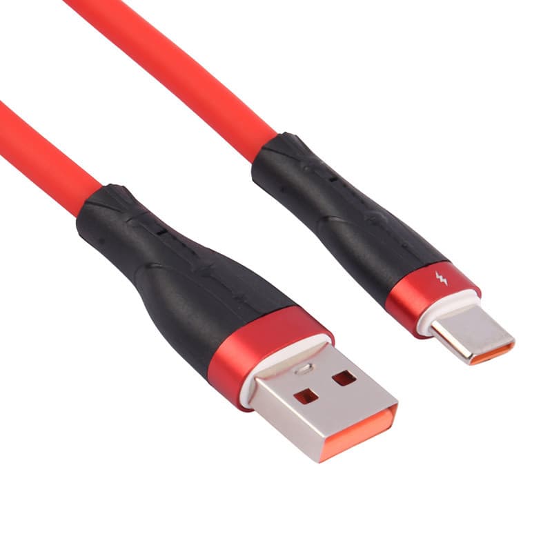 کابل تایپ سی فست شارژ 5 آمپر شوش SH140C+ طول 1.1 متر — تصویر ۴