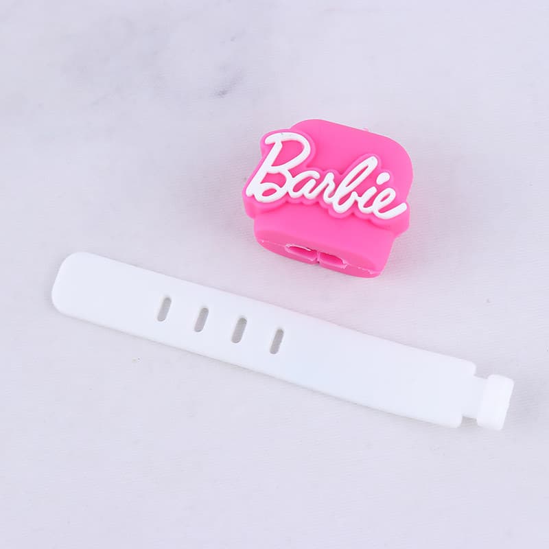 ست محافظ کابل و کلگی شارژر شیائومی 67 وات طرح Barbie — تصویر ۵