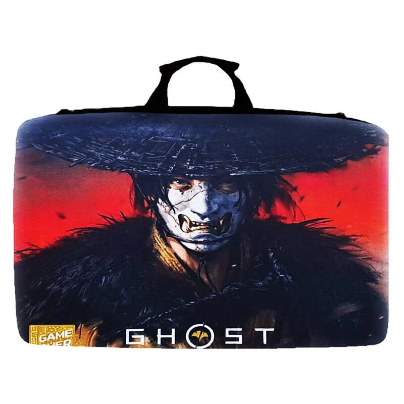 کیف کنسول بازی Game Over PS5 Slim طرح Ghost of Yotei — تصویر ۵
