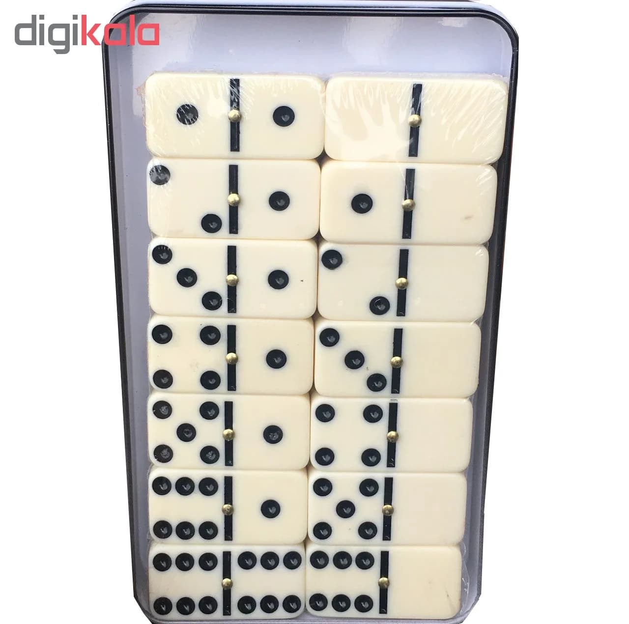 بازی فکری دومینو مدل C13، 28 قطعه سنگی، مناسب نوجوان و بزرگسال، تقویت حافظه و تمرکز، بازی خانوادگی با بسته‌بندی هدیه و قابلیت استفاده برای 4 بازیکن مبتدی و حرفه‌ای — تصویر ۶