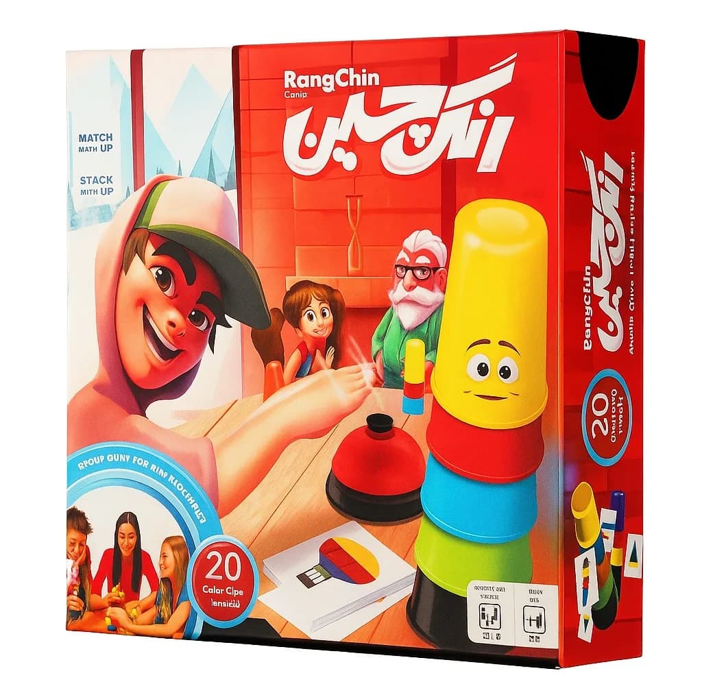 بازی فکری مدل رنگ چین کد A010 — تصویر ۲