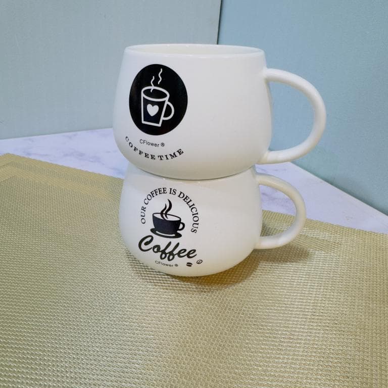 نیم ماگ بدون در COFEE طرح دار کد 1986