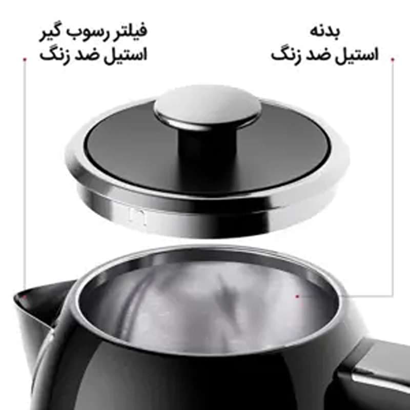 کتری برقی فلر مدل EK-200 کد A399 — تصویر ۴