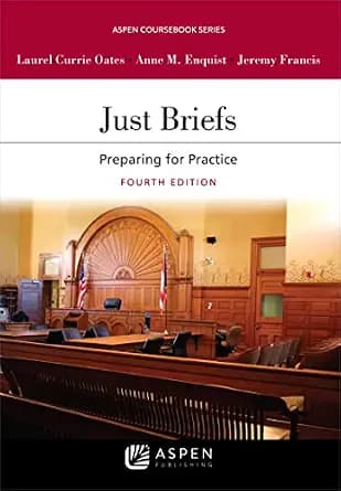 و دانلود نسخه کامل کتاب زبان اصلی Just Briefs: Preparing for Practice (Aspen Coursebook Series) | دانلود کتاب خارجی