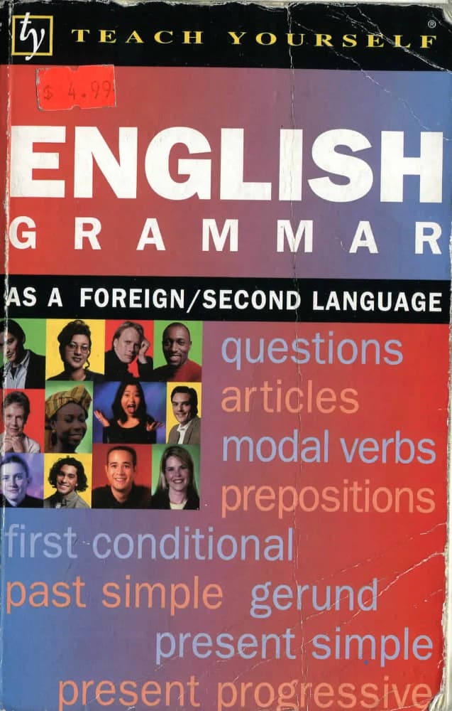 کتاب English Grammar as a Foreign, Second Language (گرامر انگلیسی به‌عنوان زبان خارجی و زبان دوم) نسخه انگلیسی PDF