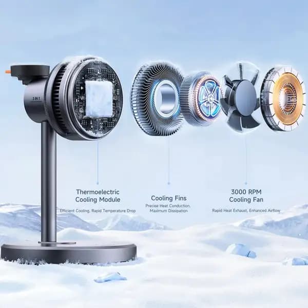هولدر و نگهدارنده و شارژر وایرلس مگنتی ۲۵ وات مک دودو مدل Mcdodo MagQ Ultra 3 in 1 Magnetic Wireless Charging Station CH-6170 — تصویر ۶
