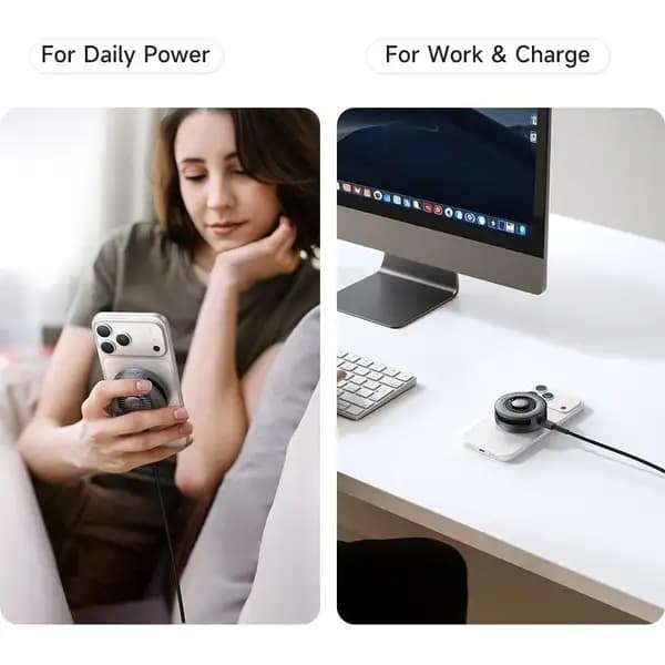 شارژر دیواری ۴۵ وات مک دودو مدل Mcdodo Gana Mini CH-4391 45W GaN Wall Charger — تصویر ۳