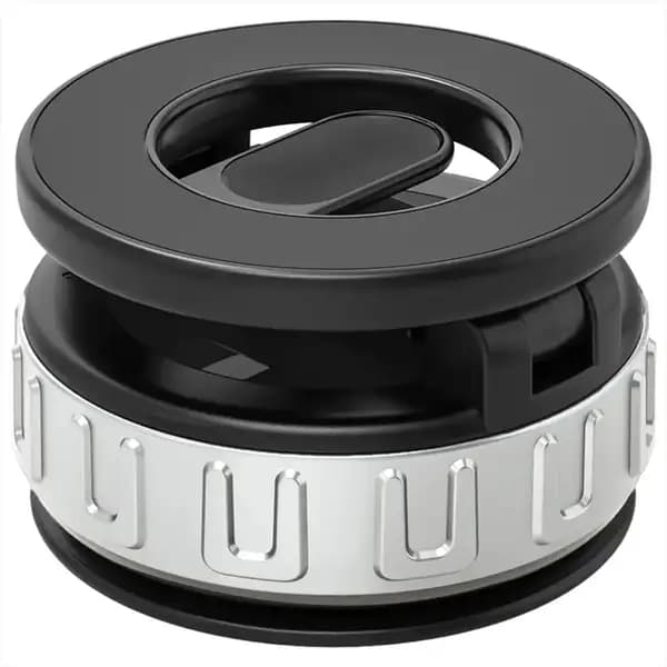 هولدر و نگهدارنده موبایل مگنتی وکیومی خودرو پرودو مدل Porodo Clingx MagSafe Suction Holder PBCT080BK — تصویر ۲