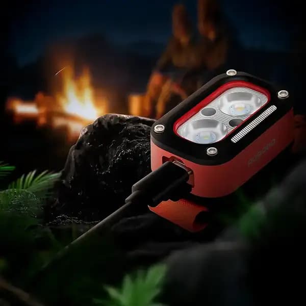 چراغ پیشانی شارژی پرودو مدل Porodo Wave Sensor Rechargeable LED Headlamp PDHDG08OG — تصویر ۴