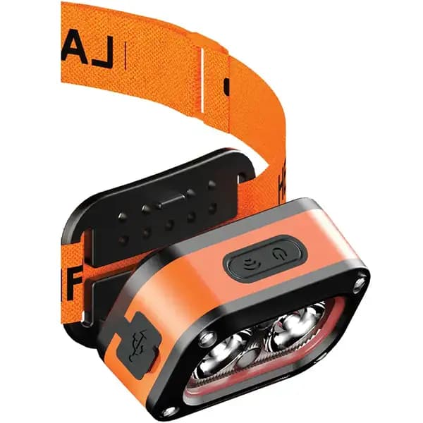 چراغ پیشانی شارژی پرودو مدل Porodo Wave Sensor Rechargeable LED Headlamp PDHDG08OG — تصویر ۳