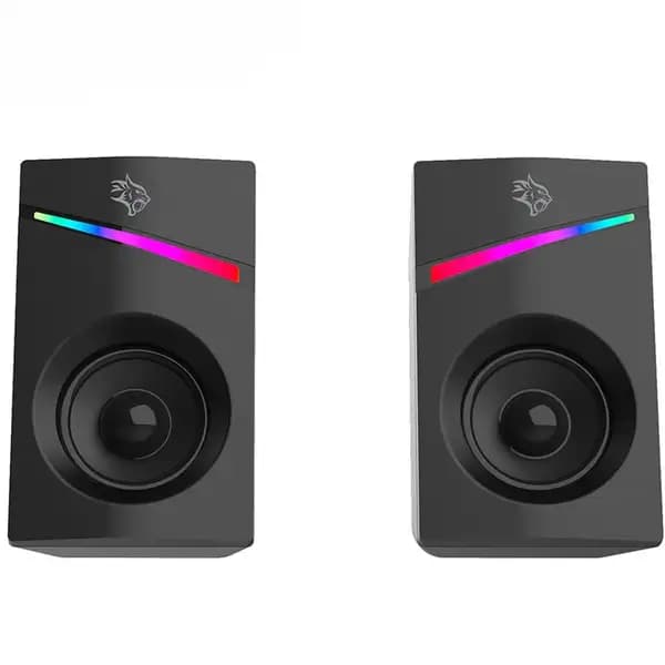 اسپیکر گیمینگ استریو با سیم پرودو مدل Porodo Stereo Gaming Speakers PDX543 — تصویر ۳