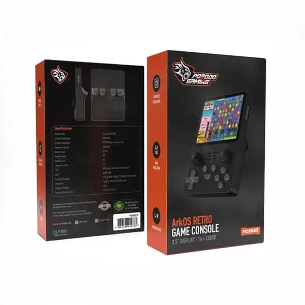 کنسول دستی بازی پرودو مدل Porodo PDX623 ArkOS Retro Gaming Console — تصویر ۶