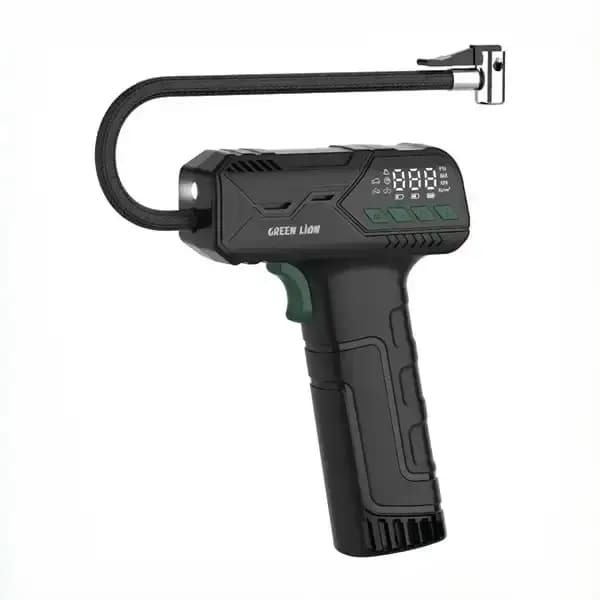 پمپ باد شارژی گرین لاین مدل Green Lion Hyper Air Portable Tire Inflator