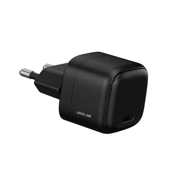 آداپتور تایپ سی ۳۰ وات گرین لاین مدل Green Lion Nexio Single Port Wall Charger EU Plug 30W