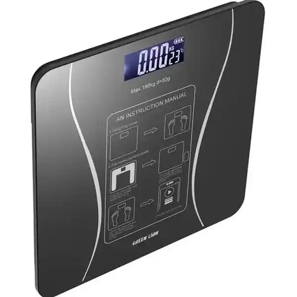 ترازو هوشمند گرین لاین مدل Smart Body Scale Lite GNSBSCLLTEBK — تصویر ۲