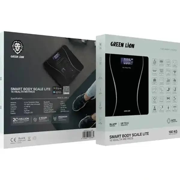 ترازو هوشمند گرین لاین مدل Smart Body Scale Lite GNSBSCLLTEBK — تصویر ۴