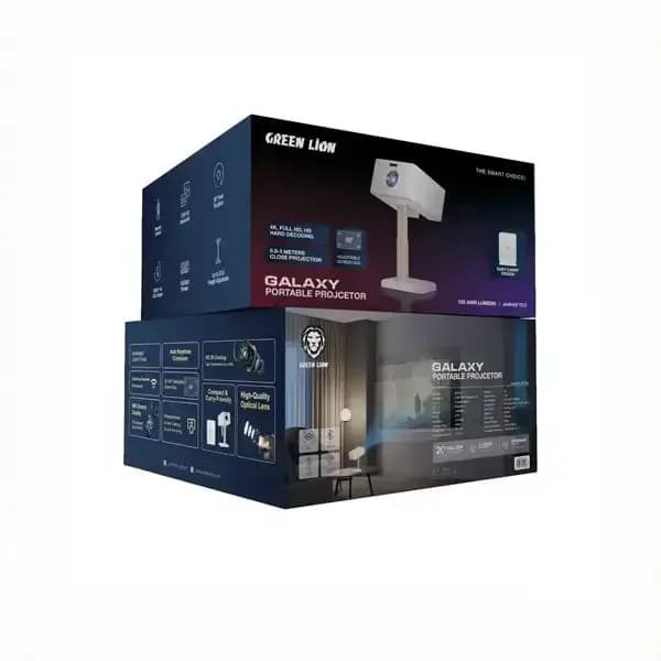 ویدیو پروژکتور قابل حمل گرین لاین مدل Green Lion Galaxy GNGX4K5PROWH — تصویر ۵